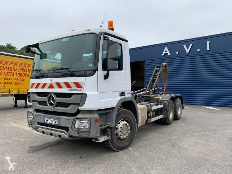 Camion Mercedes polybenne Dalby Actros 2636