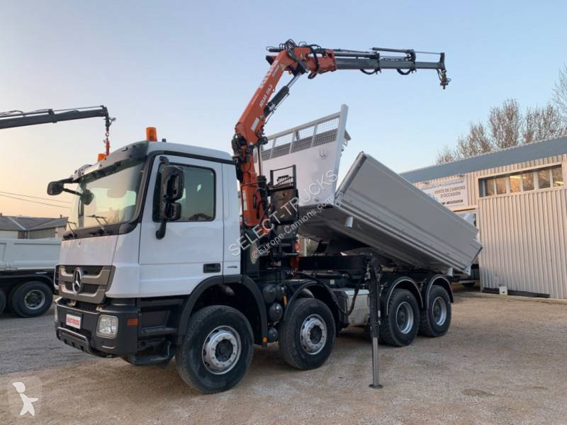 Camion Mercedes bi-benne Actros 3244