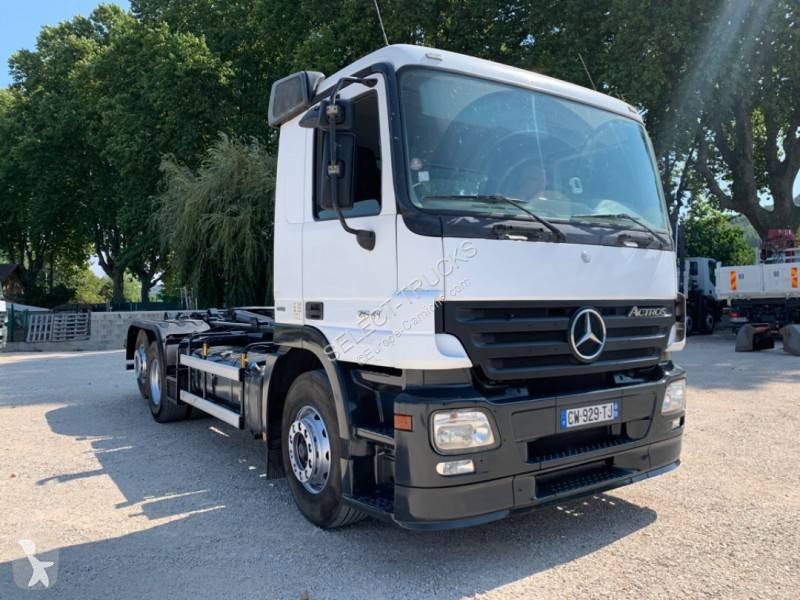 Camion Mercedes polybenne Marrel Actros 2541
