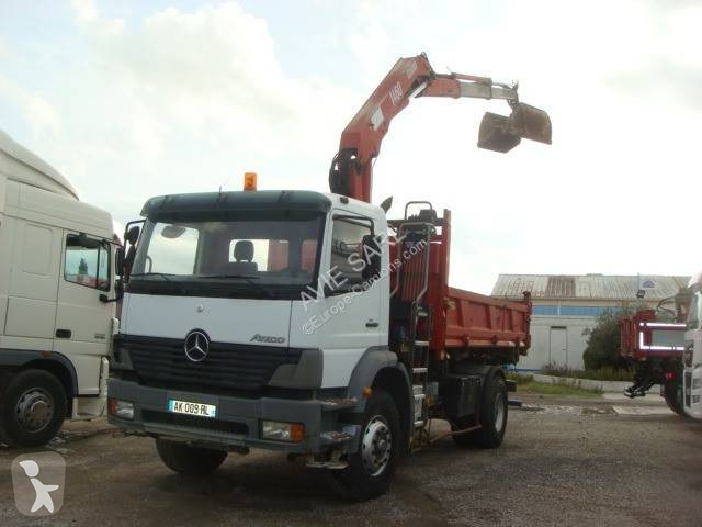 Camion Mercedes bi-benne Marrel Atego 1823